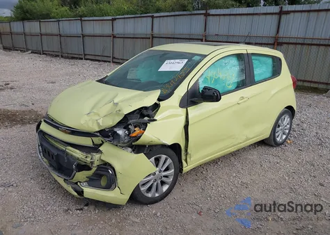 2017 Chevrolet Spark 1Lt Cvt из США, поврежденный, VIN KL8CD6SA7HC733658